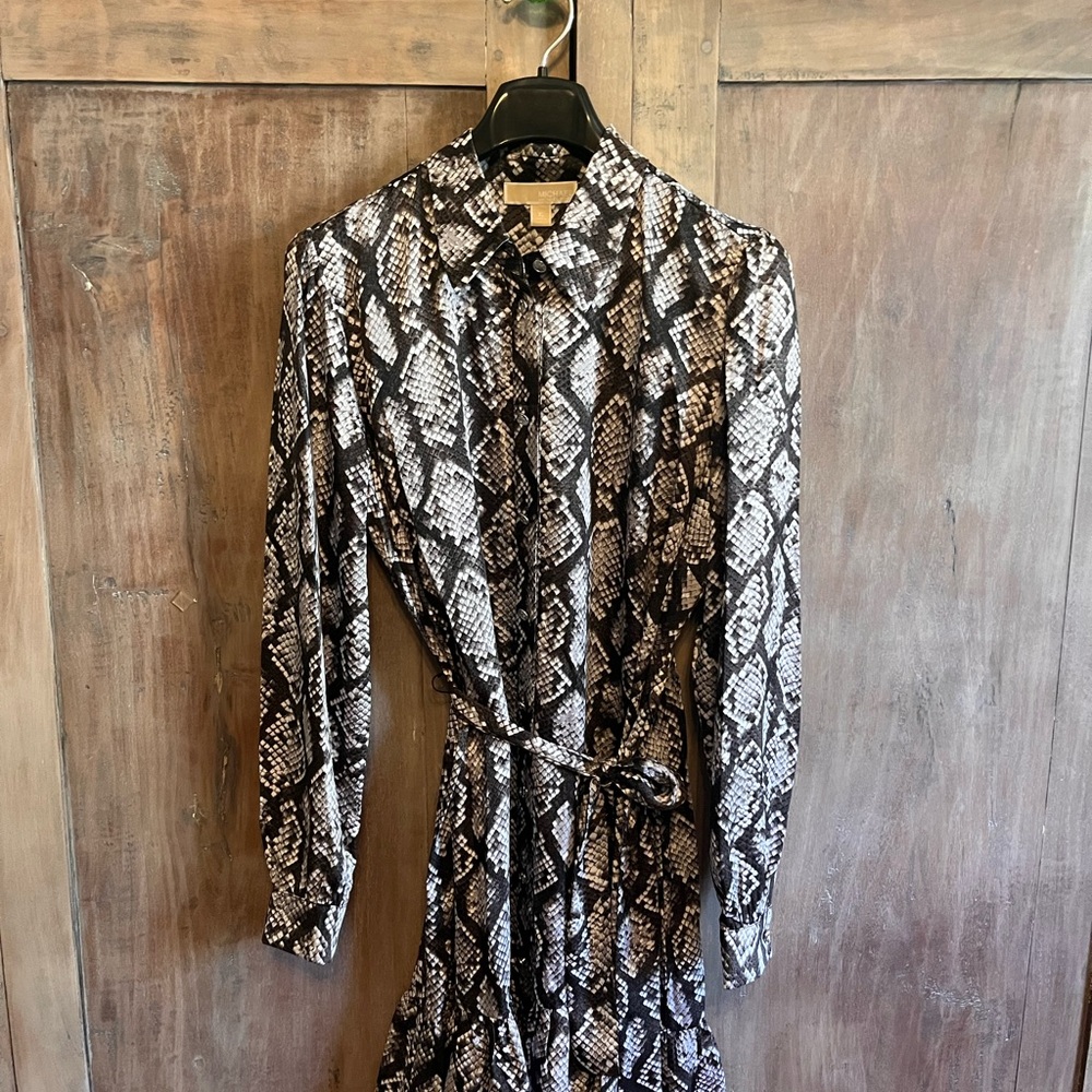 MICHAEL KORS Snakeskin dress